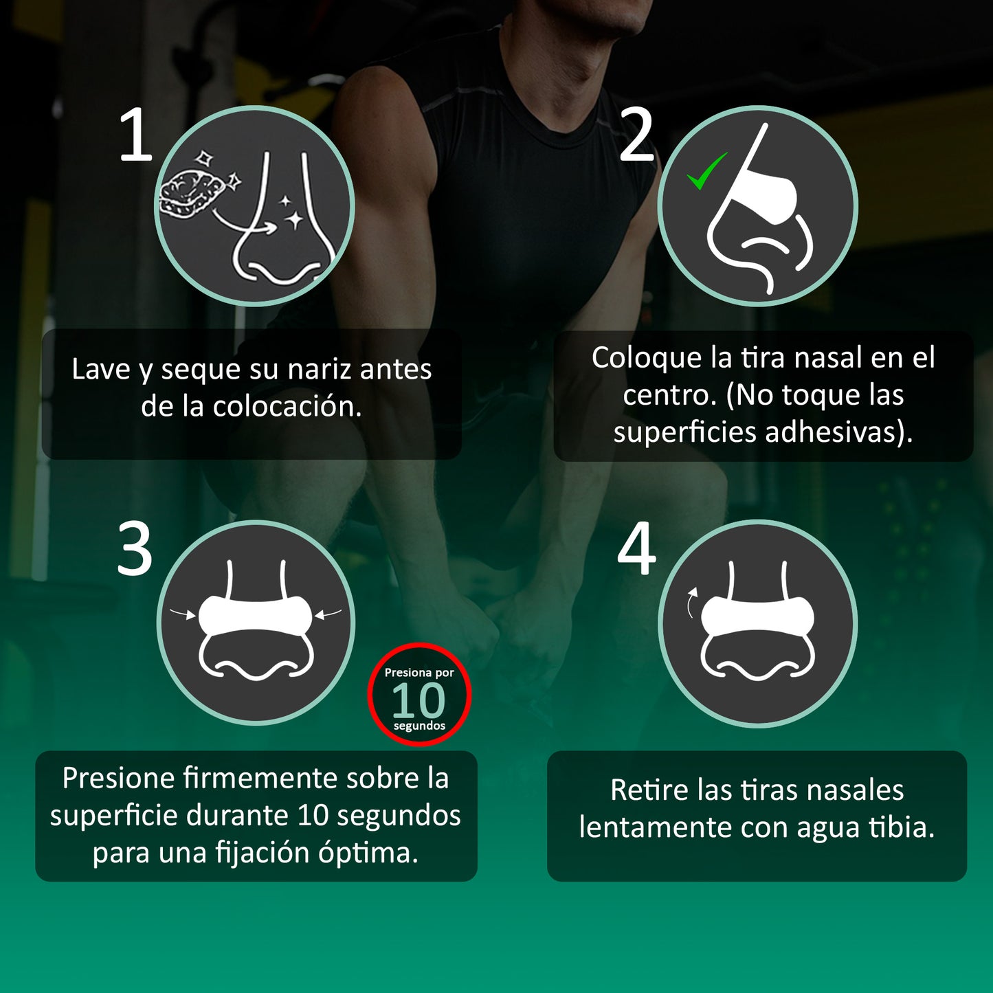 Tiras Nasales Deportivas – Respira Mejor, Rinde Más