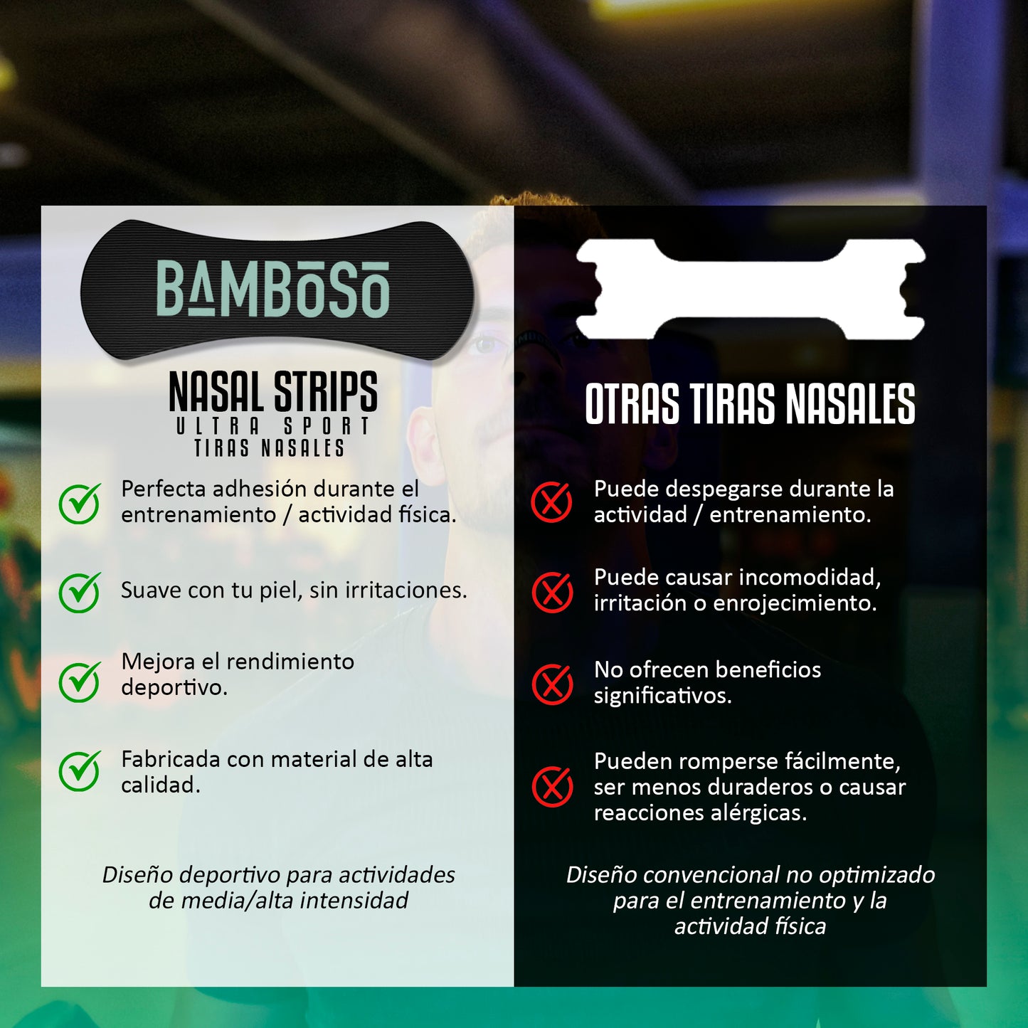 Tiras Nasales Deportivas – Respira Mejor, Rinde Más