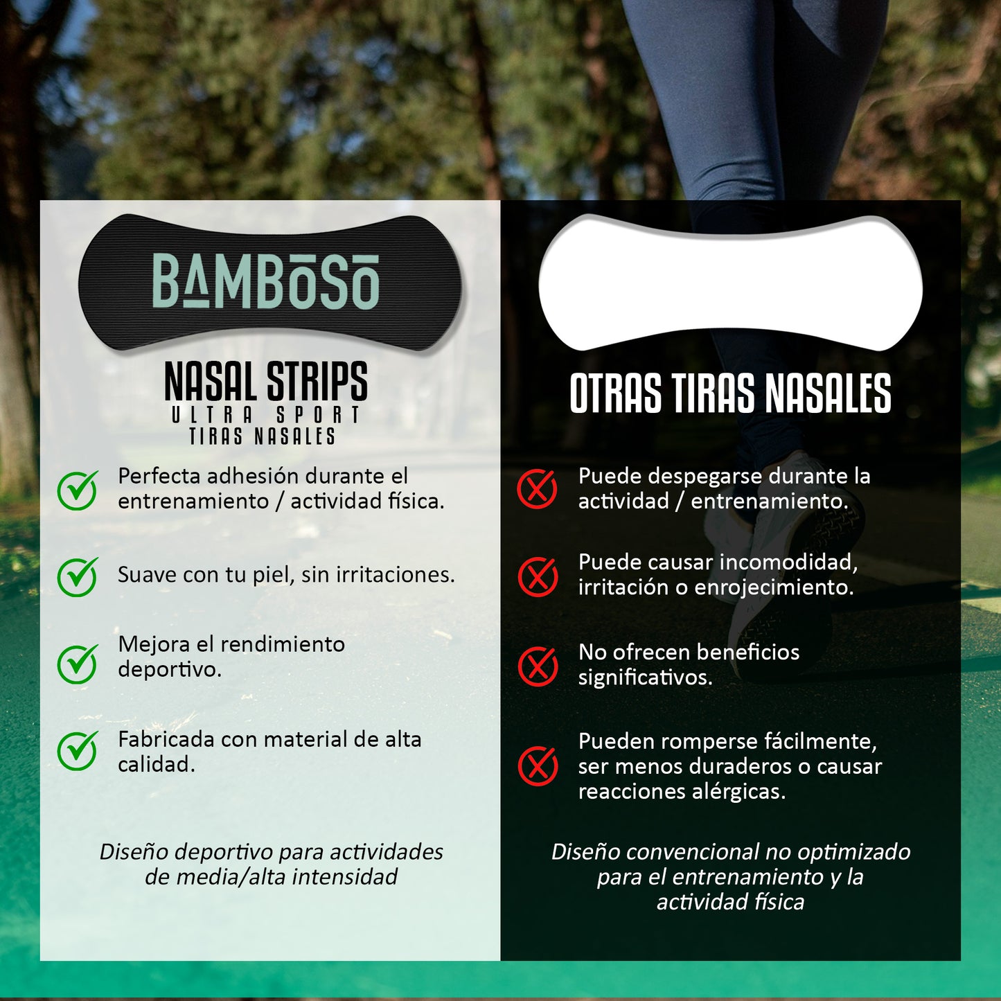 Tiras Nasales Deportivas – Respira Mejor, Rinde Más