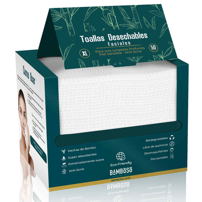 Toallas Faciales. Sin Bacterias, Sin Químicos