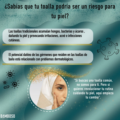 Toallas Faciales Desechables de Bambú – Limpieza Natural y Suave