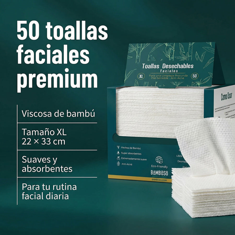 BAMBOSO Asciugamani puliti XL
