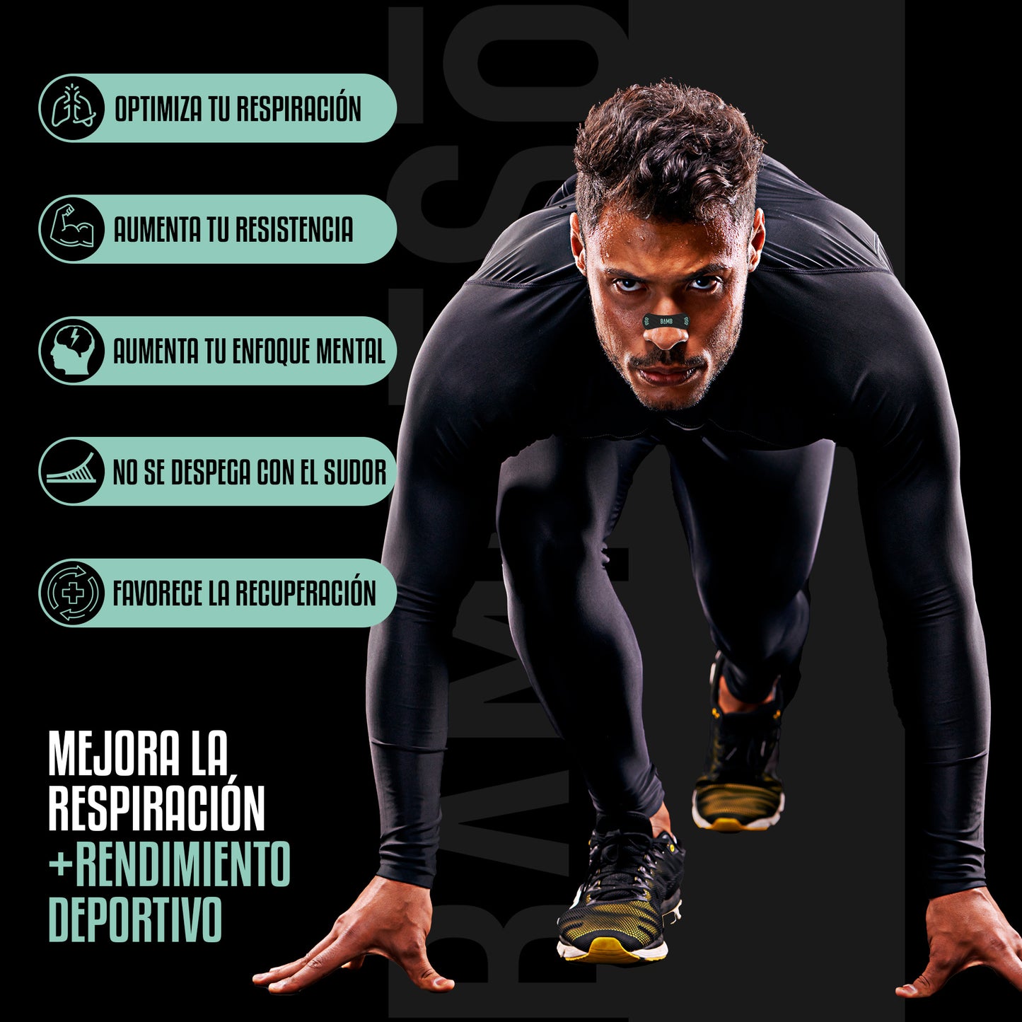 Tiras Nasales Deportivas – Respira Mejor, Rinde Más