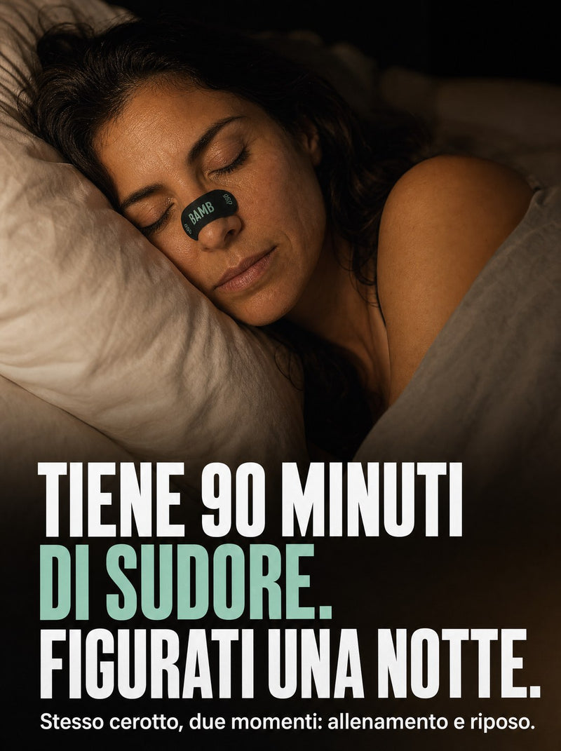 BAMBOSO cerotti nasali sportivi
