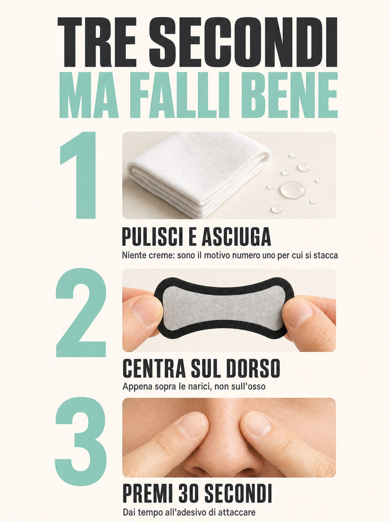 BAMBOSO cerotti nasali sportivi