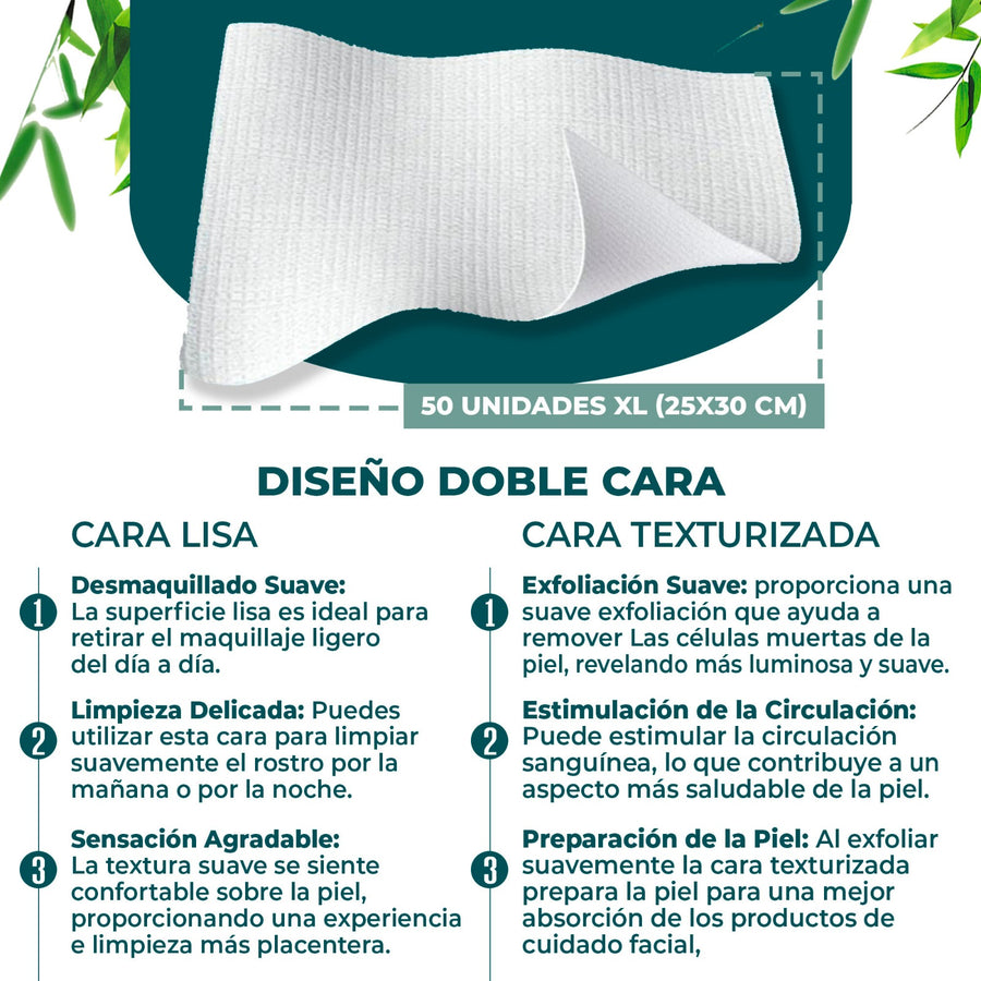 BAMBOSO Asciugamani puliti XL