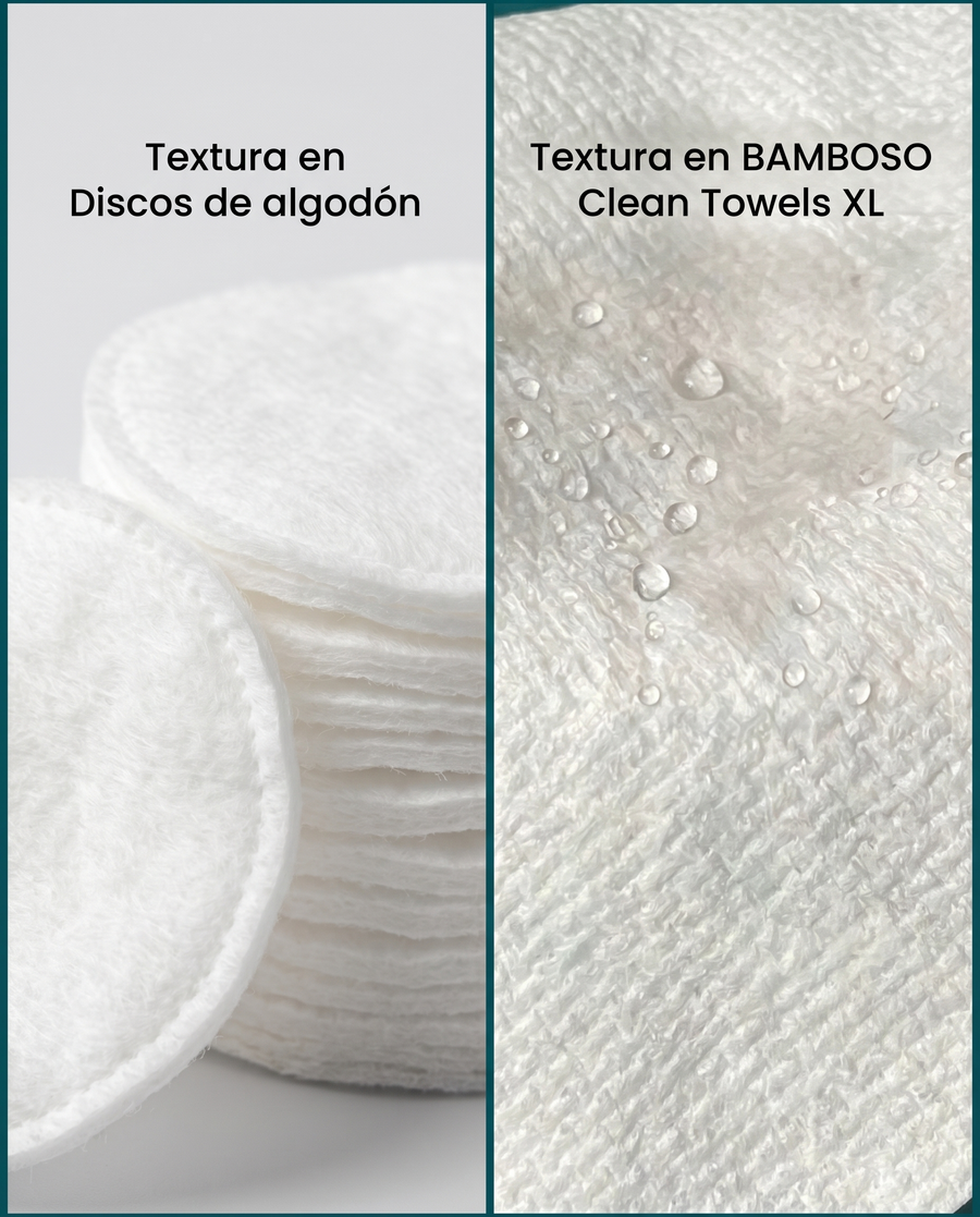 BAMBOSO Asciugamani puliti XL